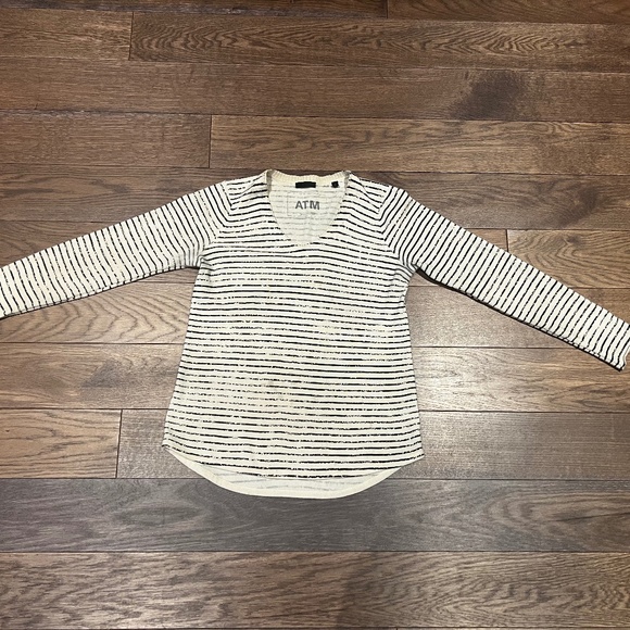 ATM Women's striped sweater - Picture 6 of 6